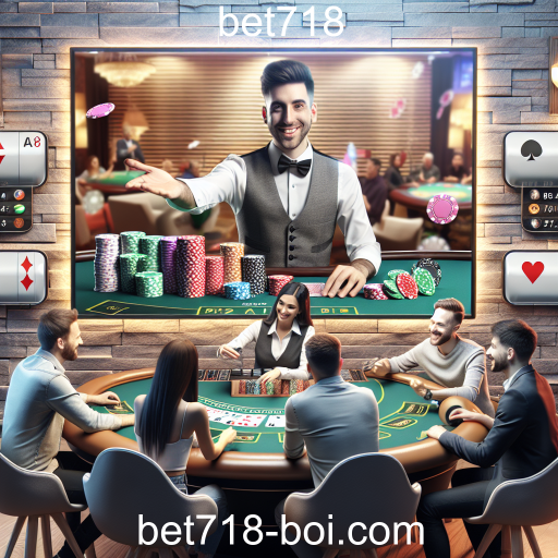 A Experiência do Cassino Ao Vivo no Bet718